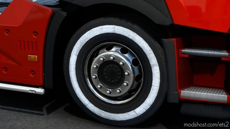 Yanaklı Lastik Modu ( Yanak Tire MOD) By MLT for Euro Truck Simulator 2