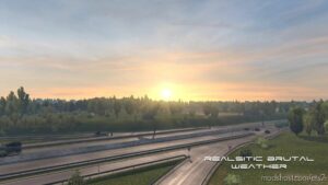 ETS2 Mod: Realistic Brutal Weather V6.9 1.41.X (Image #3)