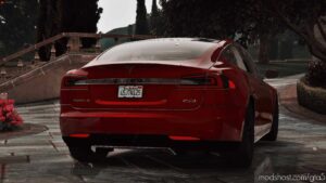 GTA 5 Tesla Vehicle Mod: Model S V1.1 (Image #7)