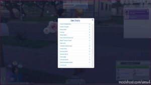 Sims 4 Mod: Advanced SIM Statistics (Image #8)