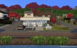 Sims 4 House Mod: Japanese Convenient Store (Conbini) (Image #8)