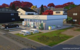 Sims 4 House Mod: Japanese Convenient Store (Conbini) (Image #12)