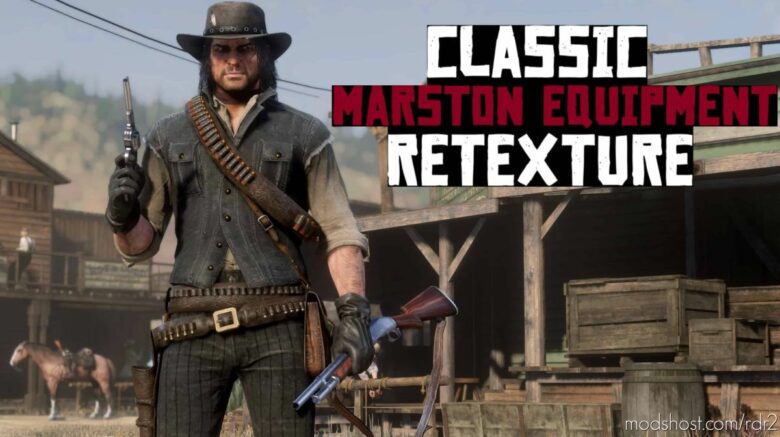 Classic Marston Equipment Retexture for Red Dead Redemption 2