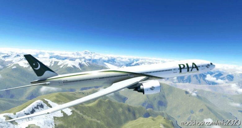 [B777-300] PIA Livery V0.9 for Microsoft Flight Simulator 2020