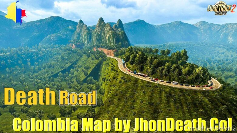 NEW Colombia Map By Jhondeath V5.2 [1.41.X] for Euro Truck Simulator 2