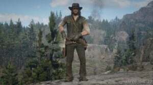 RDR2 Mod: Improved Cowboy Vest Texture (Image #2)