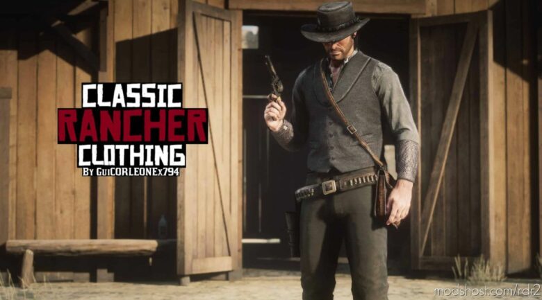 Classic Rancher Clothing – RDR1 Accurate Rancher Outfit for Red Dead Redemption 2