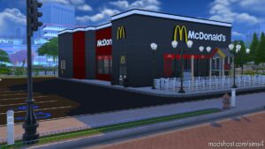 Sims 4 House Mod: MCDonald’s Restaurant (Image #9)