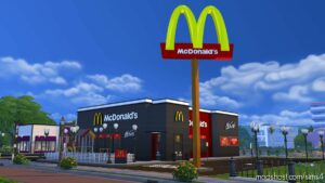 Sims 4 House Mod: MCDonald’s Restaurant (Image #14)