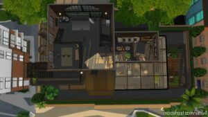 Sims 4 Mod: Industrial Loft / Penthouse – NO CC (Image #4)