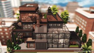 Sims 4 Mod: Industrial Loft / Penthouse – NO CC (Image #6)