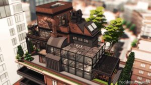 Sims 4 Mod: Industrial Loft / Penthouse – NO CC (Image #7)