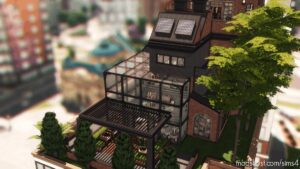 Sims 4 Mod: Industrial Loft / Penthouse – NO CC (Image #11)