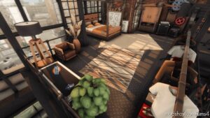 Sims 4 Mod: Industrial Loft / Penthouse – NO CC (Image #16)