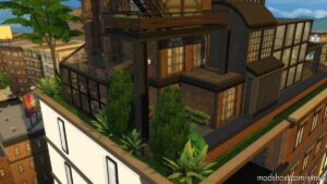 Sims 4 Mod: Industrial Loft / Penthouse – NO CC (Image #18)