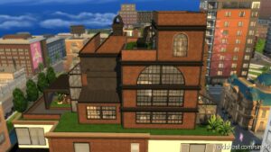 Sims 4 Mod: Industrial Loft / Penthouse – NO CC (Image #20)