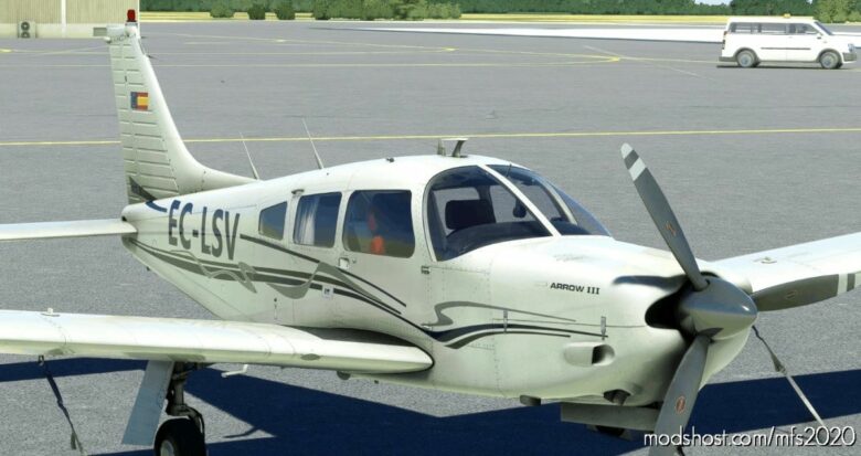 Justflight PA28R Arrow III Ec-Lsv for Microsoft Flight Simulator 2020