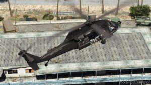 GTA 5 Vehicle Mod: MH-60L Black Hawk “Battle Of Mogadishu” (Image #3)