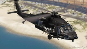 GTA 5 Vehicle Mod: MH-60L Black Hawk “Battle Of Mogadishu” (Image #6)