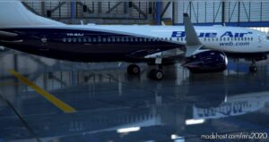 MSFS 2020 Livery Mod: Blue AIR (Image #2)