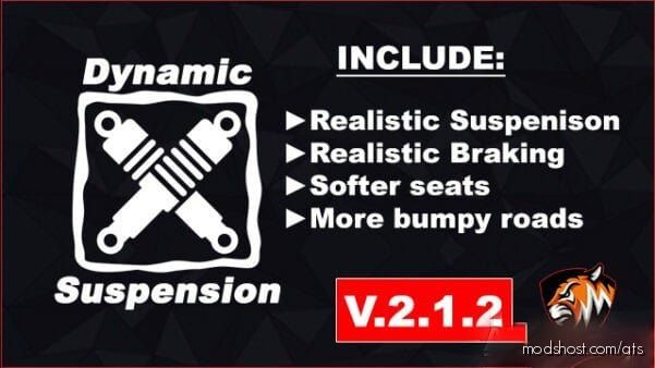 Dynamic Suspension V2.1.2 for American Truck Simulator