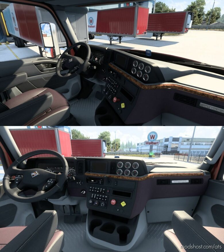 Seat Adjustment NO Limits (Interior Multi View Cameras) V2.5 for American Truck Simulator