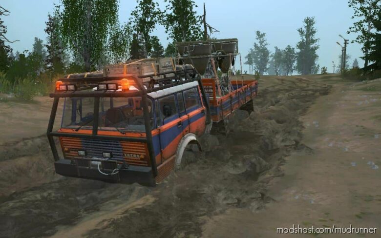 Tatra-813 Truck for MudRunner