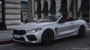 GTA 5 BMW Vehicle Mod: 2021 BMW M8 F91 Competition Convertible V2.0 (Image #4)