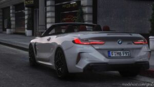 GTA 5 BMW Vehicle Mod: 2021 BMW M8 F91 Competition Convertible V2.0 (Image #9)