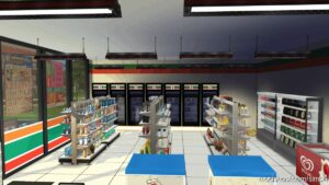 Sims 4 House Mod: 7-Eleven GAS Station (Image #7)