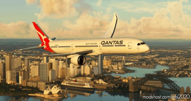 Qantas Vh-Zna Ultra for Microsoft Flight Simulator 2020