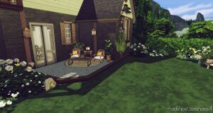 Sims 4 House Mod: Craftsman Cabin – NO CC (Image #5)