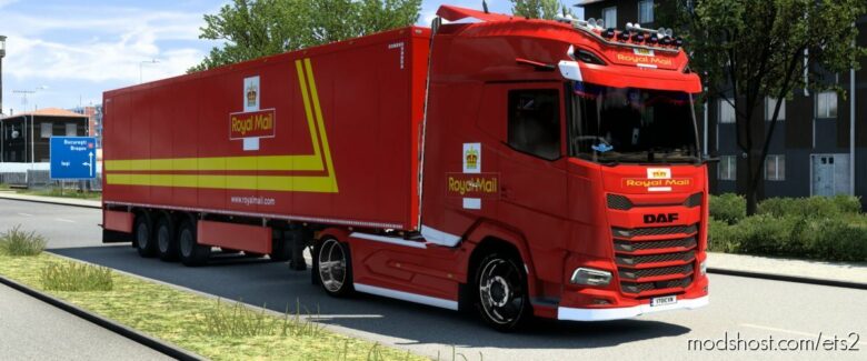 DAF XG+ Royal Mail XG Parcelforce for Euro Truck Simulator 2