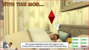 Sims 4 Mod: MY Body Odor NO More Wakes ME (Image #4)