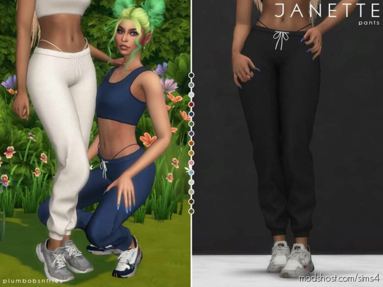 Janette Pants for The Sims 4