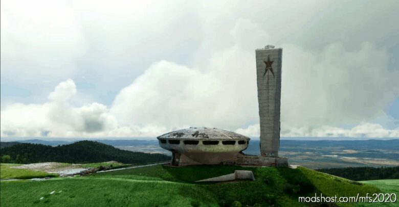 Requested – Buzludzha UFO Monument, Balkan Mountains, Bulgaria for Microsoft Flight Simulator 2020