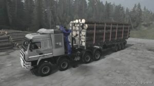 MudRunner MAZ Mod: -Man 8×8 Truck V03.09.21 (Featured)