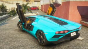 GTA 5 Lamborghini Vehicle Mod: 2022 Lamborghini Countach LPI 800-4 (Image #2)