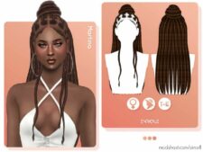 Martina Hairstyle for The Sims 4
