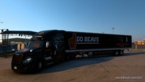 ATS Freightliner Mod: Oregon State Football Combo Skin 1.41 (Image #3)