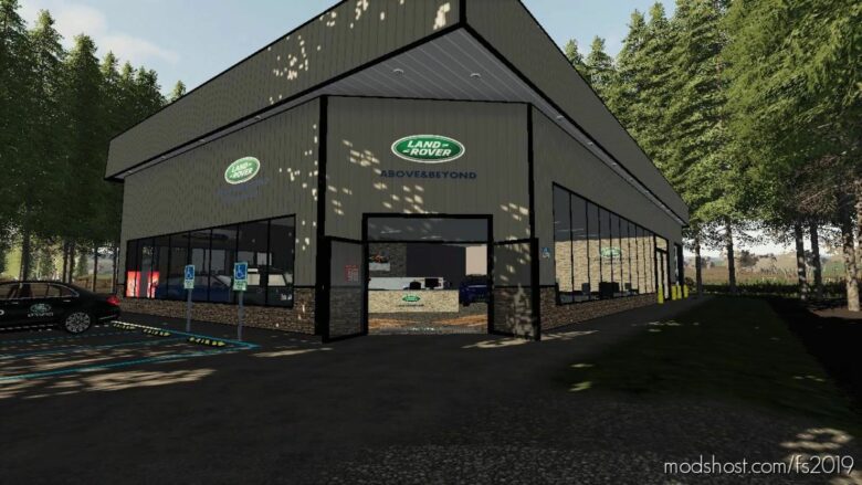 Greenwich Valley Land Rover Showroom for Farming Simulator 19