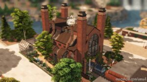 OLD Factory (Community Garden) – NO CC for The Sims 4