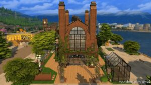 Sims 4 House Mod: OLD Factory (Community Garden) – NO CC (Image #4)