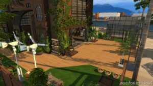 Sims 4 House Mod: OLD Factory (Community Garden) – NO CC (Image #11)