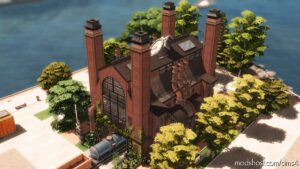 Sims 4 House Mod: OLD Factory (Community Garden) – NO CC (Image #13)