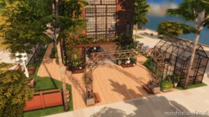 Sims 4 House Mod: OLD Factory (Community Garden) – NO CC (Image #20)