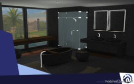 Sims 4 Interior Mod: Hout Huis - Part 3 (Master Bathroom) (Image #3)