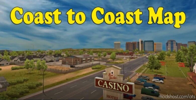 Coast To Coast Map V2.12.0.3 for American Truck Simulator