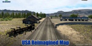 USA Reimagined Map V1.1 [1.41.X] for American Truck Simulator