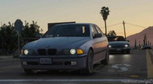 GTA 5 BMW Vehicle Mod: 1997-2001 BMW 5 Series 535 I / 530 D E39 Us-Spec V1.6 (Image #5)